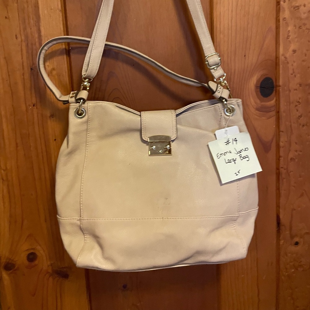 Cream Leather Bag